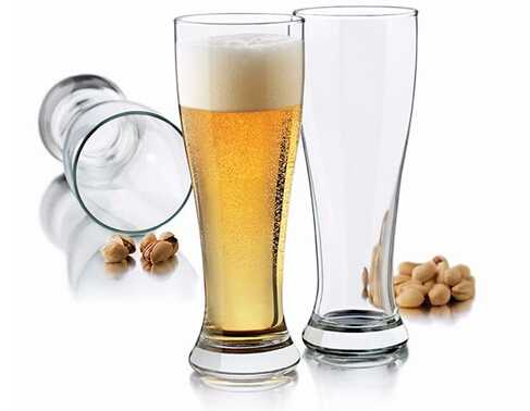 High quality custom logo printing beer glass