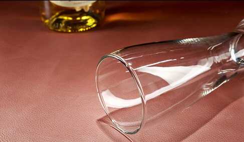 High quality custom logo printing beer glass