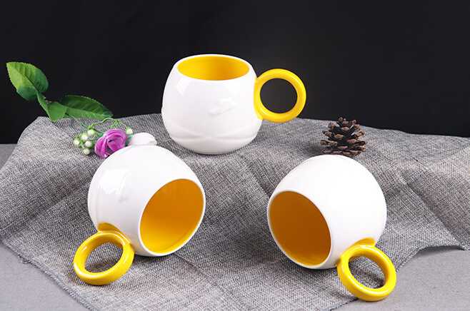 15oz starbucks factory sale ceramic coffee mug with round handle