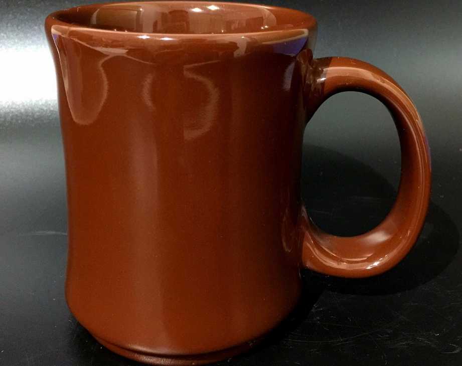  Brown High-Grade Good Quality Double Open Film Coffee Mug