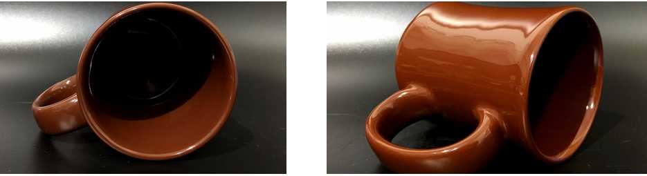  Brown High-Grade Good Quality Double Open Film Coffee Mug