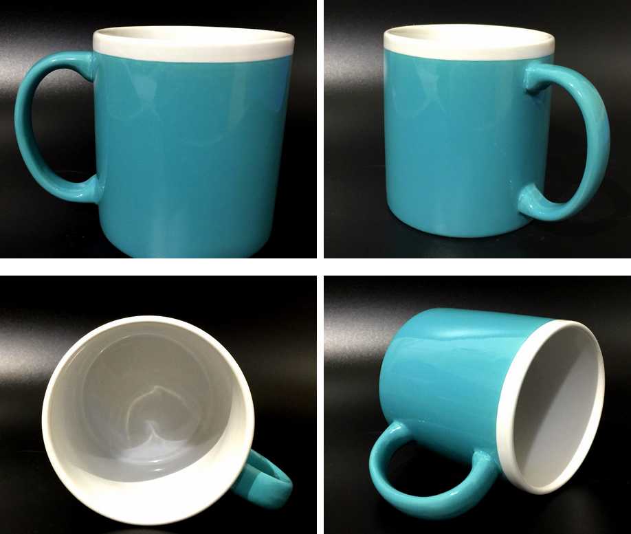 650ml Stocked Customized Color Ceramic Simple Coffee Cup