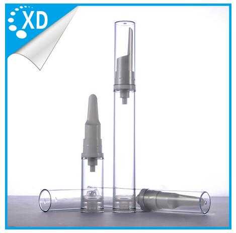  15ml mini airless pump bottle for lotion frosted face care cream vacuum bottle 