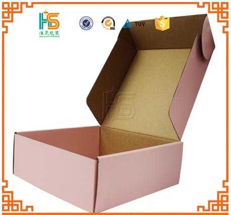 Corrugated Cardboard Roll End Tuck Top Recyclable Paper Packaging Box 