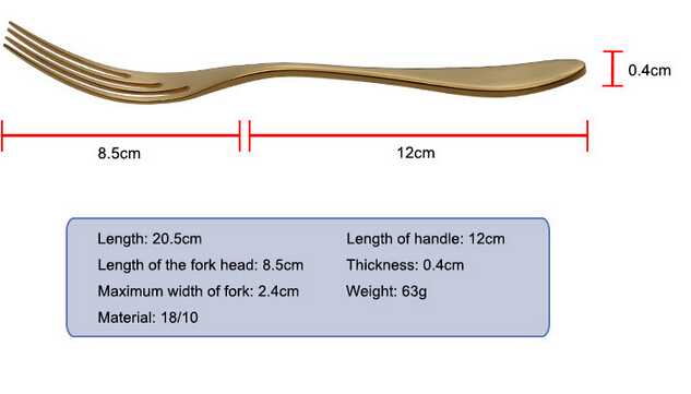 Thyssen inox stainless gold plated dinnerware set