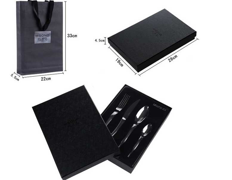 brand Natasha curved stainless steel flatware