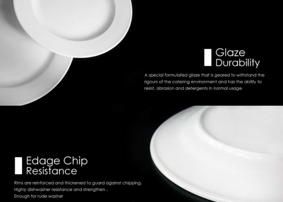 New products round design durable ceramic dessert plate 