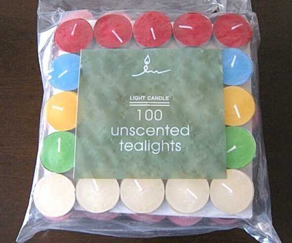 New Personalized Unique Tealight Candles