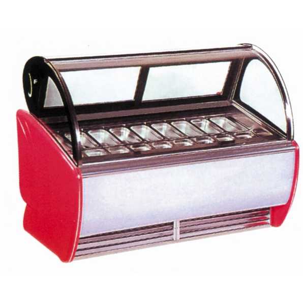 Ice Cream Refrigerator Display Showcase