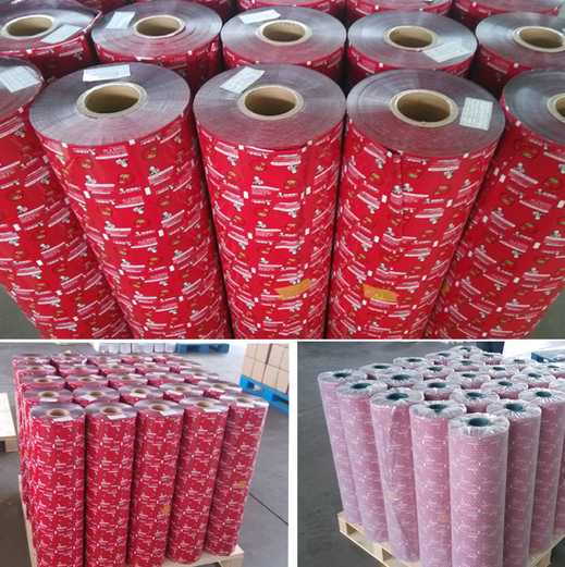 OEM Food Grade Plastic Film Roll/Food Packaging Plastic Film Roll