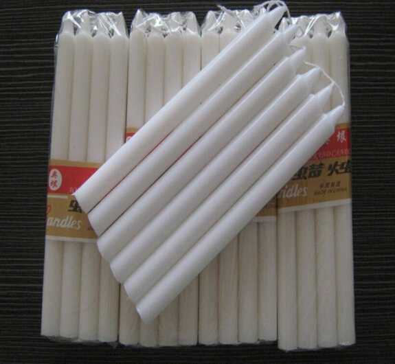 14g Factory Price White Unscented Church Candle