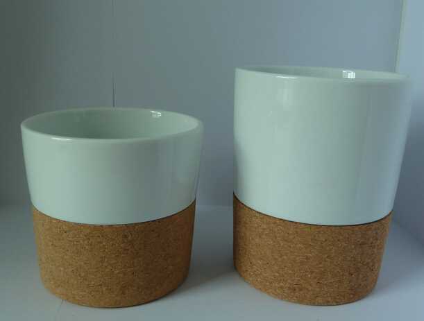 Creative Non-slip Cork Bottom Porcelain Mug