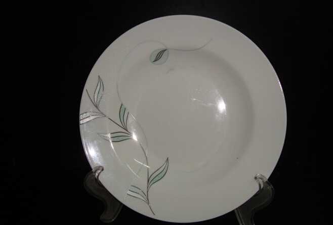 Stocked  Multicolor Printed Ceramic Plate