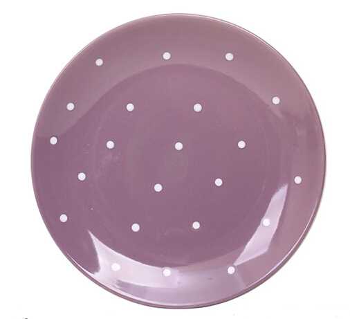 Hot Sale Hand Painted Ceramic Wave Point Plate