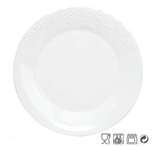 Hot Sale Elegant Embossed Colorful Plate