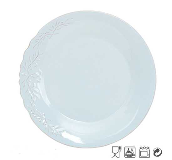Hot Sale Elegant Embossed Colorful Plate