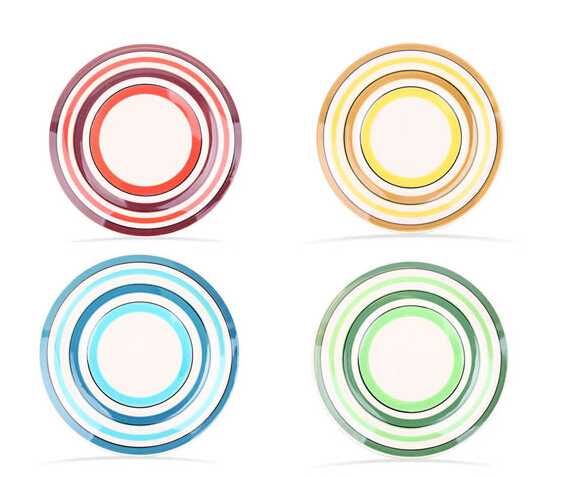 Handpainting Multicolor Cheap Ceramic Plate