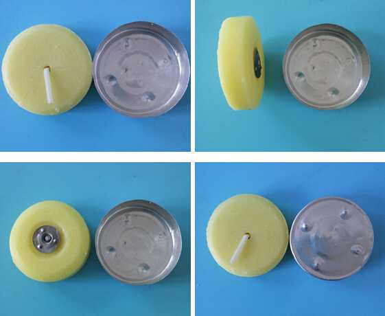 Factory price smokeless tearless tealight candle