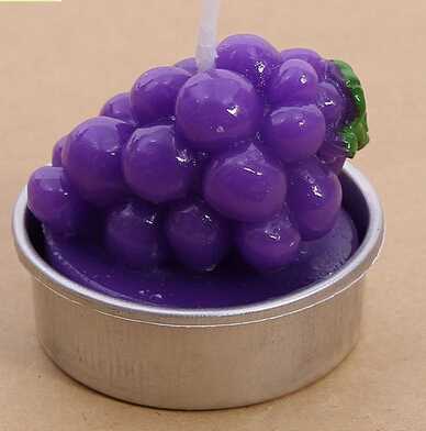 2017 Newest Fruits And Plants Design Votive Candles