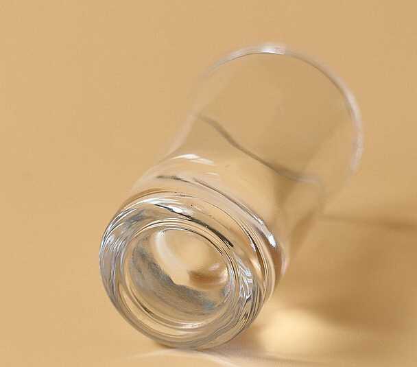 JZBZ-01 A transparent thick bottom shot glass