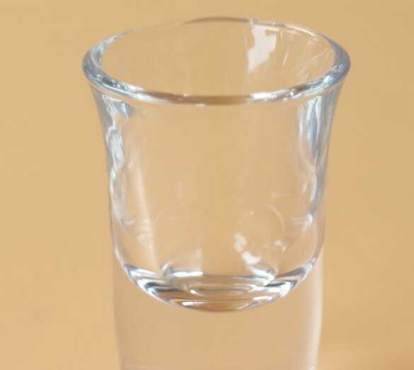 JZBZ-01 B Thick heavyweight bottom shot glass