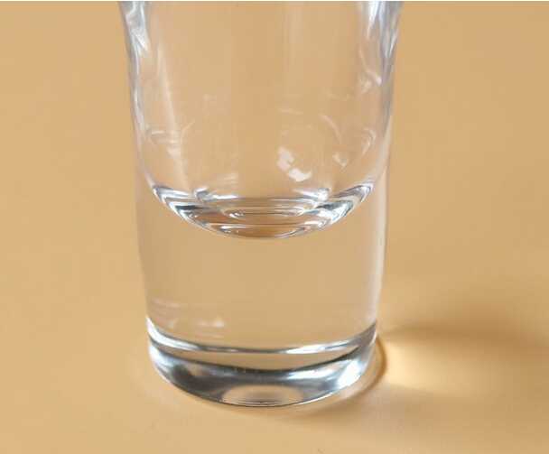 JZBZ-01 B Thick heavyweight bottom shot glass