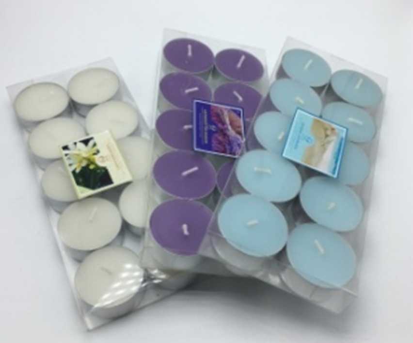 Various Color Smokeless Customized Flavor TeaLight Candle