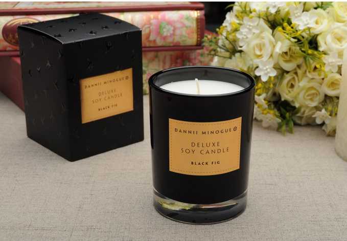 Fashion design smokeless dripless scented candle