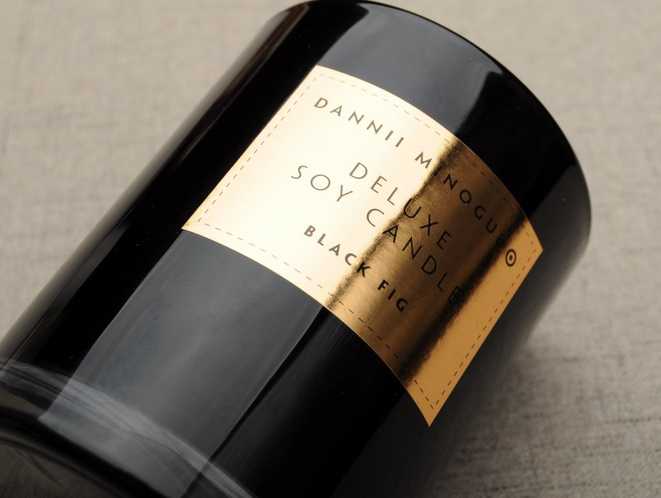 Fashion design smokeless dripless scented candle