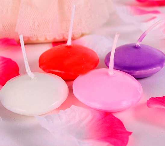 Personalized Handmade Water Activated Floating Candles