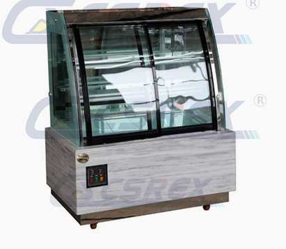 LED CFC Free Ice Cream Showcase