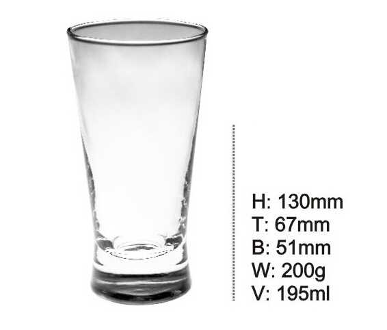 Good Quality Thin And High Water Glass Cup