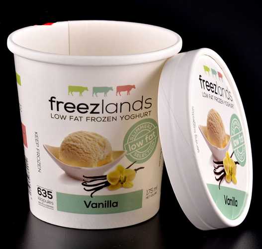 20oz 26oz 32oz 36oz Big Paper Ice Cream Cup with Lid / Cover