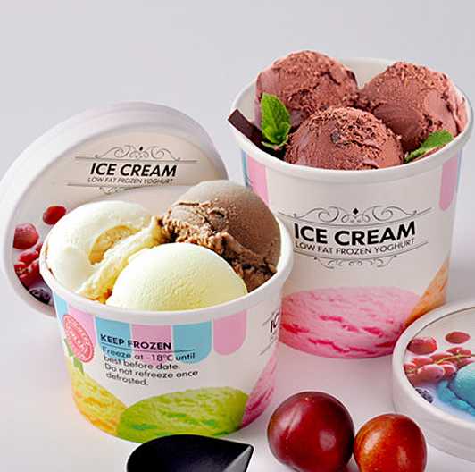 China Manufacturer Custom Design Ice Cream Paper Cup