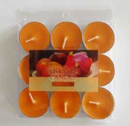 9pices tealight candle with six kinds of color 