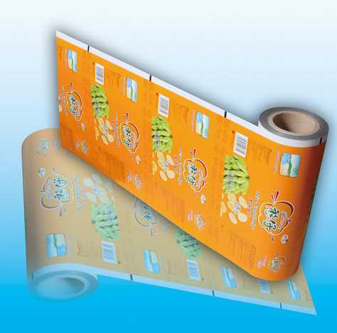 Printed Plastic Food Packaging Film