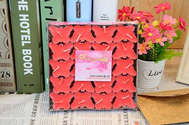 Novelty Butterfly Shape Candle For Wedding