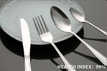 Western Type Stainless Steel Cutlery With Pattern Handle