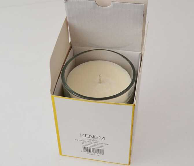 Natural soy wax scented votive candles
