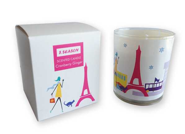 Various Scent Citrus Spice Jar Candle