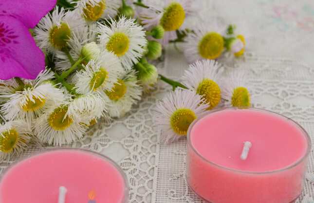 Promotion paraffin wax tealight candle 