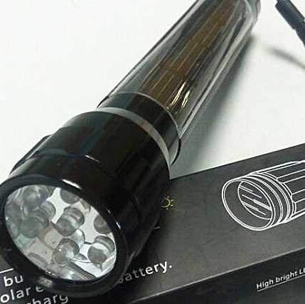High Quality Solar LED Flashlight