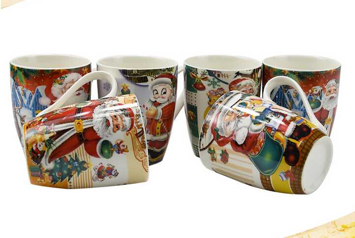 Manufacturer 19oz Cheap Christmas Decal Mug