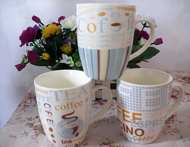 10 oz Simple Fashion Porcelain Coffee Mug