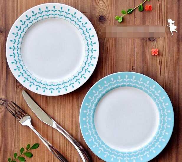 Cheap Dinner Plate With Glazed Edge