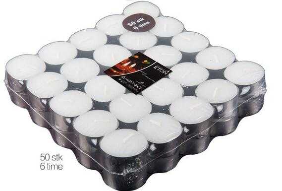 Competitive price white tealight candles in bulk