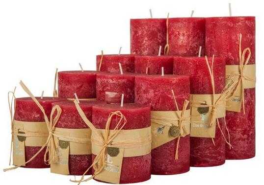 Paraffin Wax Multi-Colored Church Votive Candle