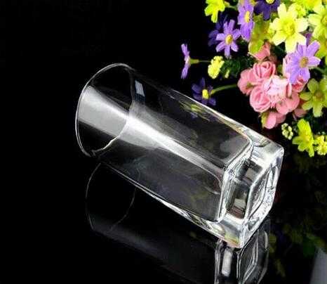 200ml-300ml Cylindrical Shape Glass Office Cup