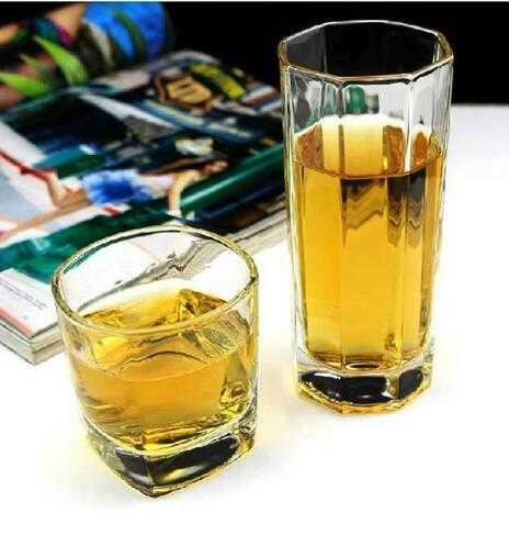 200ml-300ml Cylindrical Shape Glass Office Cup