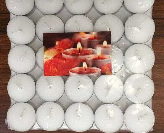 Various Colour Unscented Tealight Candle